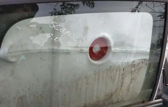 Renault Scenic II - Grand scenic II Rear door window glass