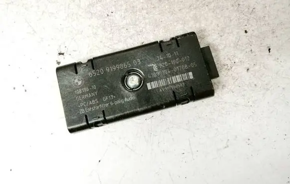 BMW 5 GT F07 Antenna control unit 6520919986503 108196-10