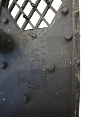 Front bumper lower grill