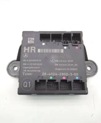 Mercedes-Benz C W204 Door control unit/module A2129004206
