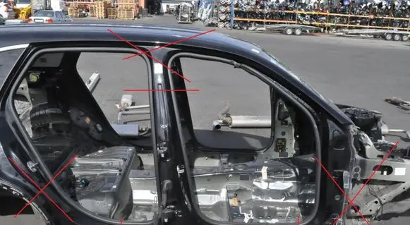 Mercedes-Benz GLC X253 C253 Pillar (middle) 