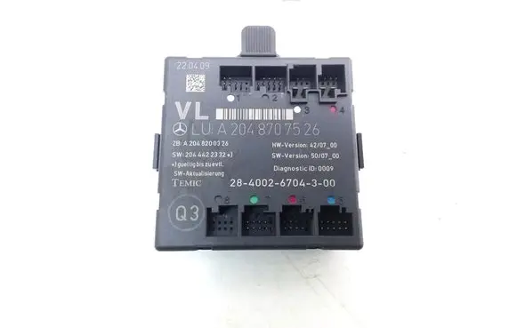 Mercedes-Benz GLK (X204) Door control unit/module A2048707526