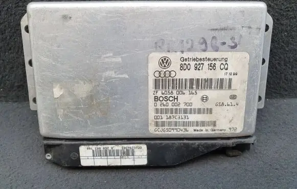 Audi A4 S4 B5 8D Gearbox control unit/module 8D0927156CQ 0260002700