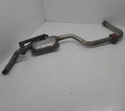 Volkswagen Touareg I Webasto auxiliary heater silencer 7L0819084C 7L0815611C