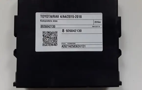 Toyota RAV 4 (XA40) Other control units/modules 8926042130