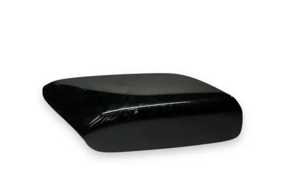 Headlight washer spray nozzle cap/cover