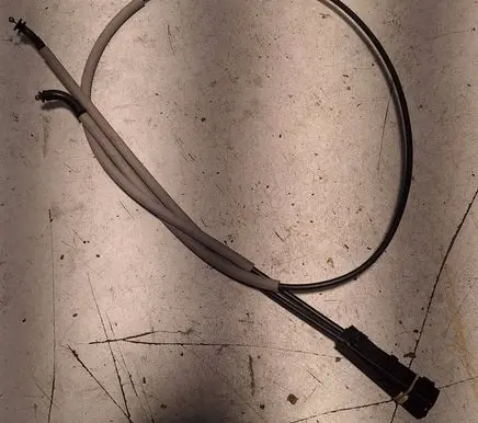 BMW X5 F15 Engine bonnet/hood lock release cable 7367536