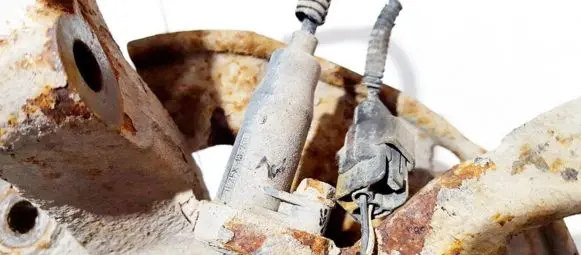 KIA Carens I ABS brake wheel speed sensor 1k2fx43701