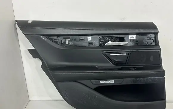 Rear door card panel trim