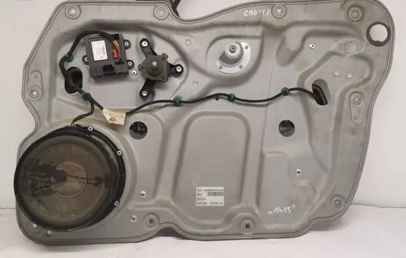 Volkswagen Caddy Front door manual window regulator 2K1837752BE 0528272243