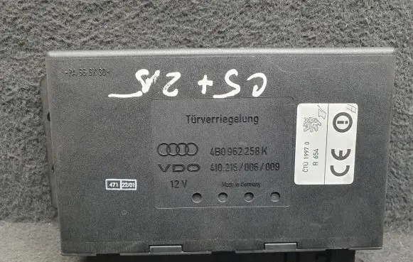 Audi A6 S6 C5 4B Comfort/convenience module 4B0962258K