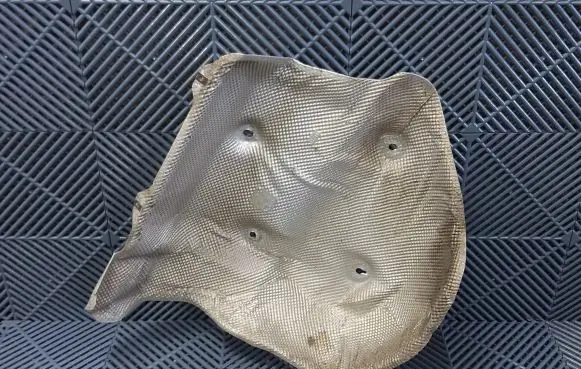 Audi A8 S8 D4 4H Exhaust heat shield 4H0825712D
