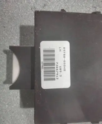 Toyota Avensis T250 Immobilizer control unit/module 8978005040 ZT6299EZ