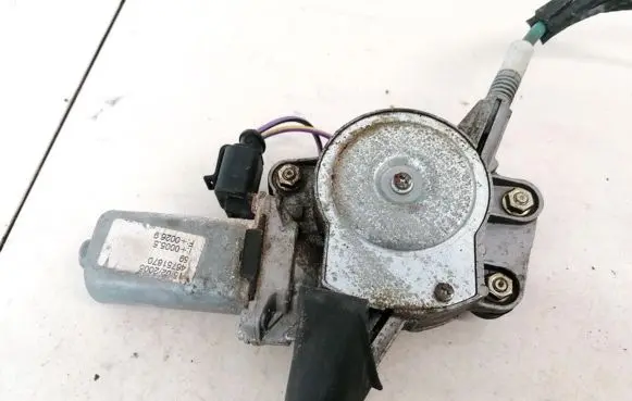 Front door window regulator motor