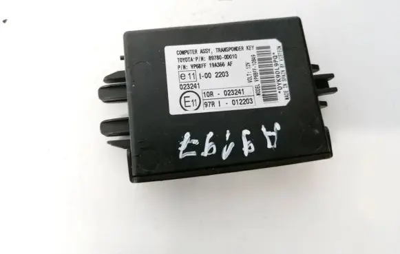 Toyota Yaris Other control units/modules 897800d010 89780-0d010