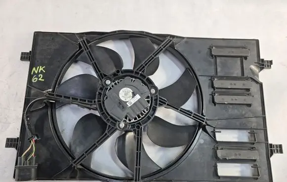 Audi A3 S3 8P Radiator cooling fan shroud 5Q0959455AF 5Q0121203BK