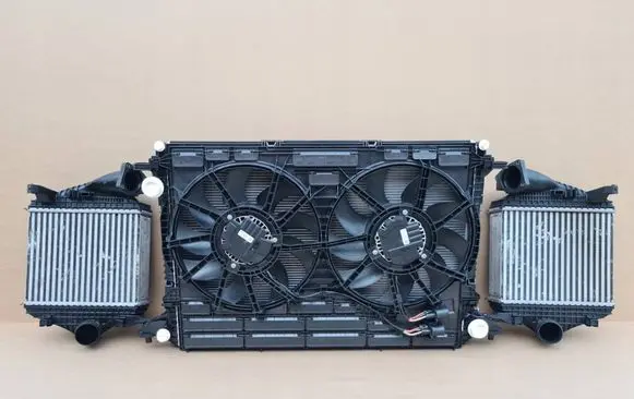 Porsche Cayenne (9Y0 9Y3) Radiator set 4M0145804BT 4M0145803BT 4M0816421C