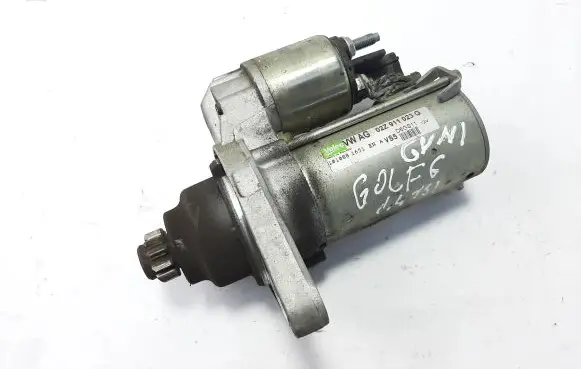 Volkswagen Golf VI Starter motor 02Z911023G