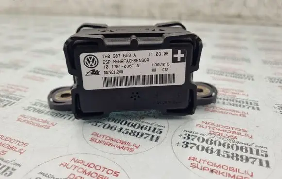 Audi Q7 4L ESP acceleration yaw rate sensor 7H0907652A