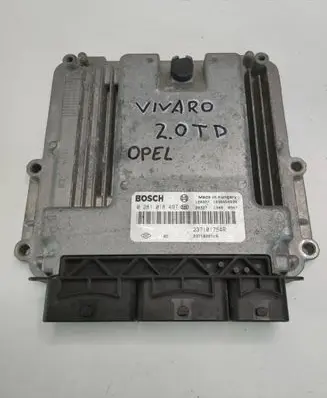 Opel Vivaro Engine control unit/module 0281018497 237102011R 237101754R