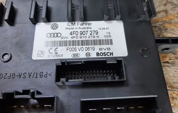 Audi A6 S6 C6 4F Comfort/convenience module 4F0907279 4F0910279K