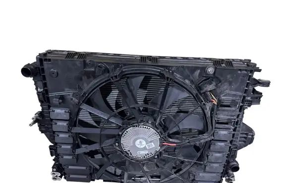 Electric radiator cooling fan