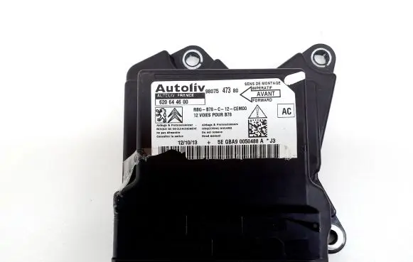 Citroen C4 II Picasso Airbag control unit/module 9807547380 620644600