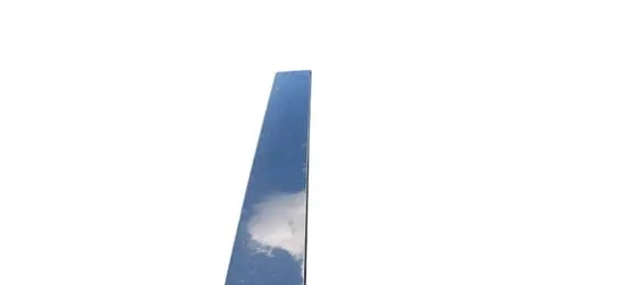 Skoda Rapid (NH) Front door glass trim molding 5JA853289C