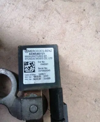 Mercedes-Benz Vito Viano W639 Negative earth cable (battery) A6395460121