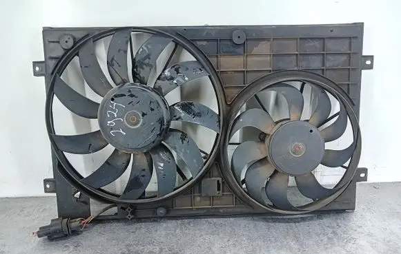 Electric radiator cooling fan
