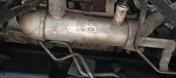 EGR valve cooler