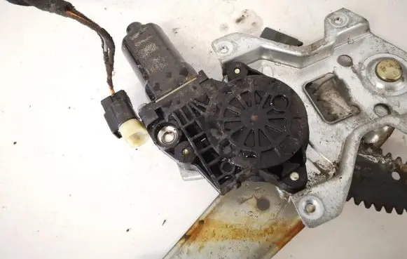Rear door window regulator motor