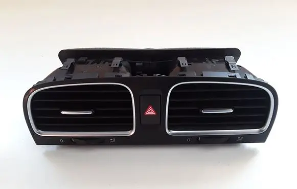Volkswagen Golf VI Dash center air vent grill 5K0819743E