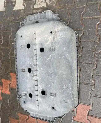 Skoda Octavia Mk3 (5E) Trunk boot underbody cover/under tray 5Q0825197G 5Q0825197F