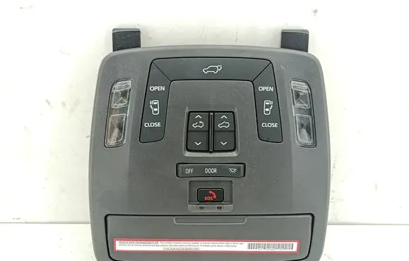 Toyota Sienna XL40 IV Headlining lighting console trim 6365008720 6034730