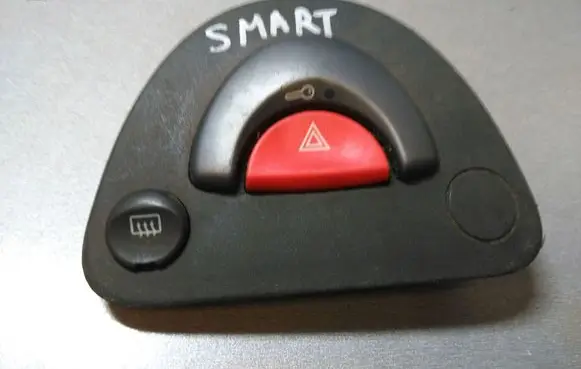 Smart ForTwo I Hazard light switch