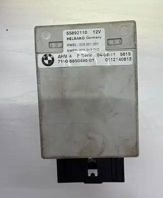 BMW 5 F10 F11 Tow bar trailer control unit/module 6850496 55892110 003001001
