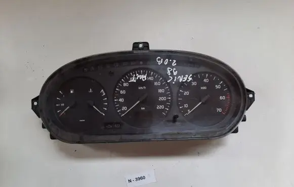 Renault Scenic I Speedometer (instrument cluster) 215781612
