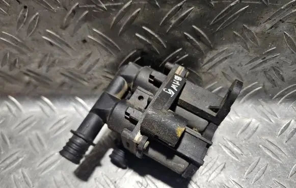 Coolant heater control valve
