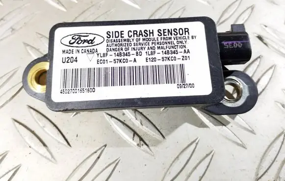 Ford Maverick Airbag deployment crash/impact sensor YL8F14B345BD 1L8F14B345AA EC0157KC0A