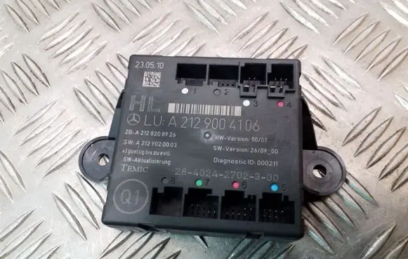 Mercedes-Benz E W212 Door control unit/module A2129004106
