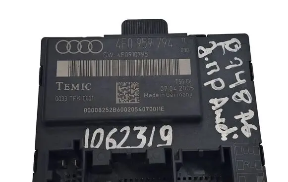Audi A6 S6 C6 4F Door control unit/module 4F0959794 4F0910795