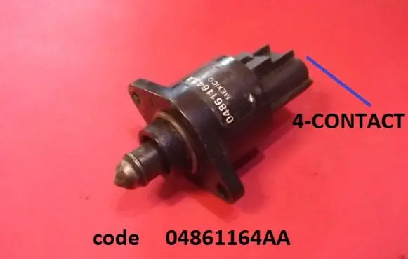 Chrysler Voyager Idle control valve (regulator) 04861164AA