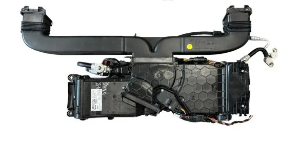 Interior heater climate box assembly