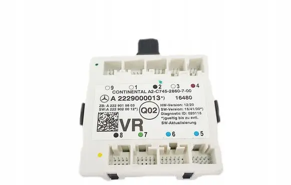 Mercedes-Benz C W204 Door control unit/module A2229000013