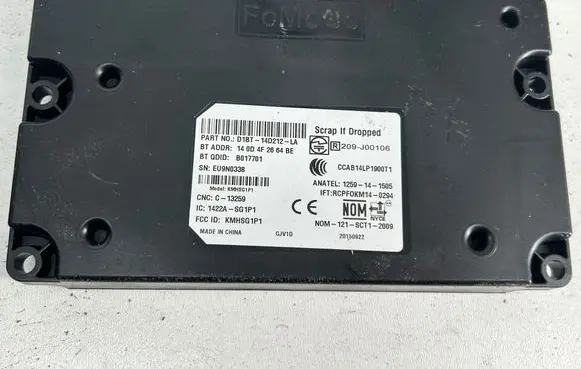 Ford Transit - Tourneo Connect Bluetooth control unit module D1BT14D212LA 140D4F2664BE 209J00106