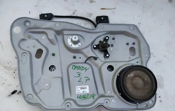 Volkswagen Caddy Front door manual window regulator 2K1837751BJ