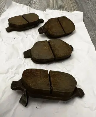 Fiat 500 Abarth Brake pads (rear) 
