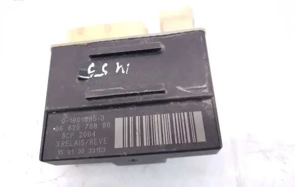 Peugeot 308 Glow plug pre-heat relay 9662570880 018010953 01303315