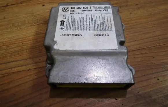 Volkswagen Golf V Airbag control unit/module 1K0909605T 5WK43412
